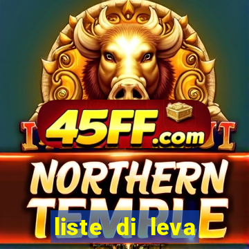 liste di leva militare napoli